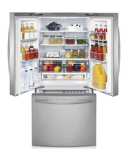 Picture of French Door Refrigerator with 5 Spill Proof Shelves